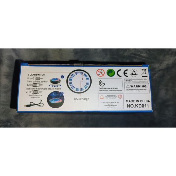 QY Wholesale Sport Toy Suspension air Football Hover Soccer Ball with Led Light - Picture 4 of 4